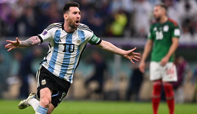 Lionel Messi ajuda a manter vivas as esperanças da Argentina na Copa do